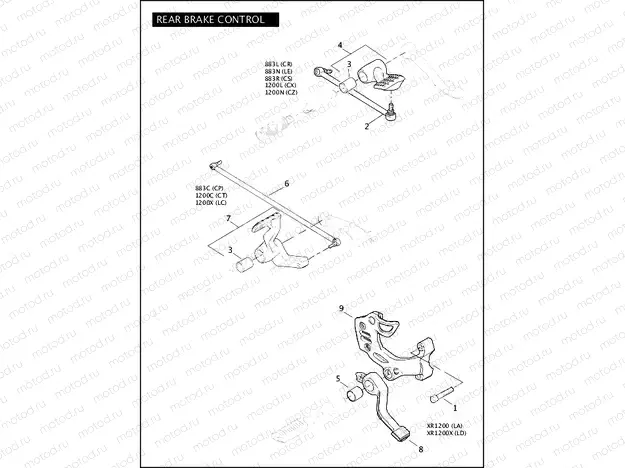 REAR BRAKE CONTROL