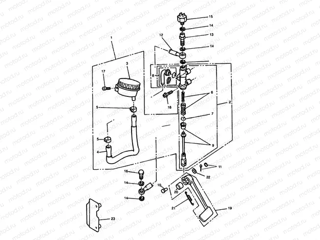 Rear Brake Master Cylinder