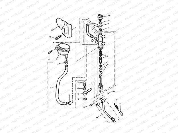 Rear Brake Master Cylinder