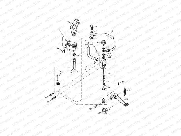 Rear Brake Master Cylinder