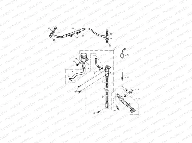 Rear Brake Master Cylinder...
