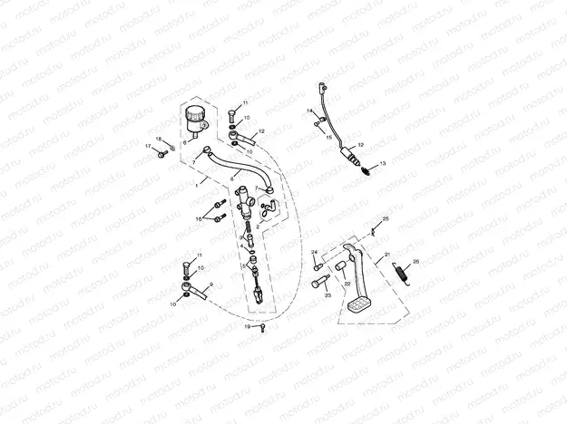 Rear Brake Master Cylinder...