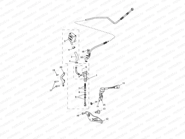 Rear Brake Master Cylinder...