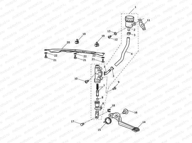 Rear Brake Master Cylinder...