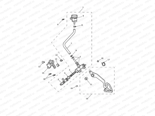 Rear Brake Master Cylinder...