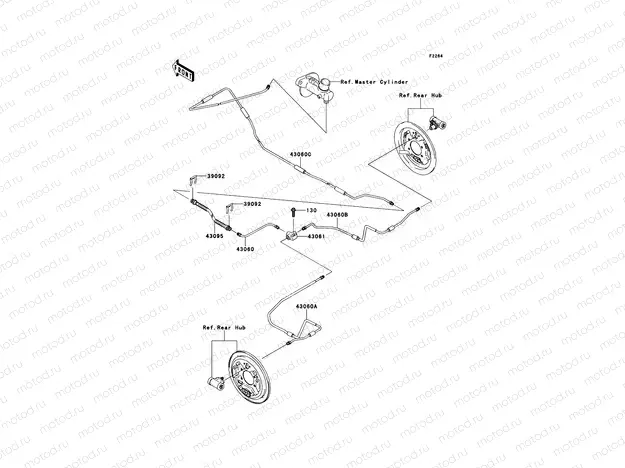 Rear Brake Piping