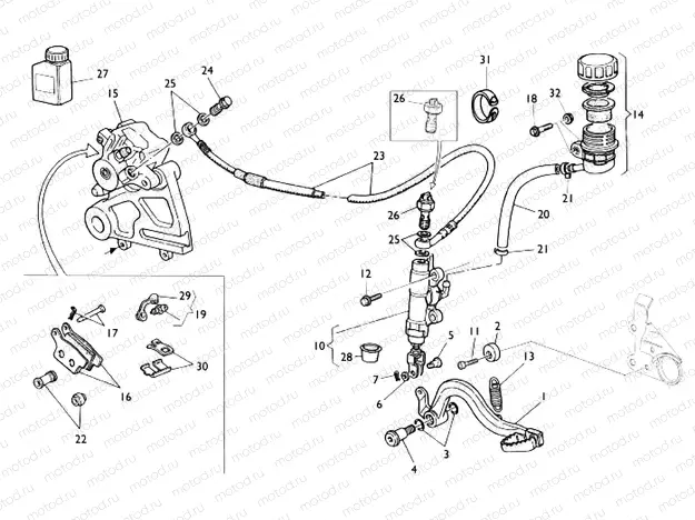 REAR BRAKE SYSTEM