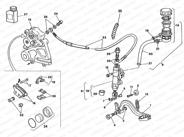 REAR BRAKE SYSTEM