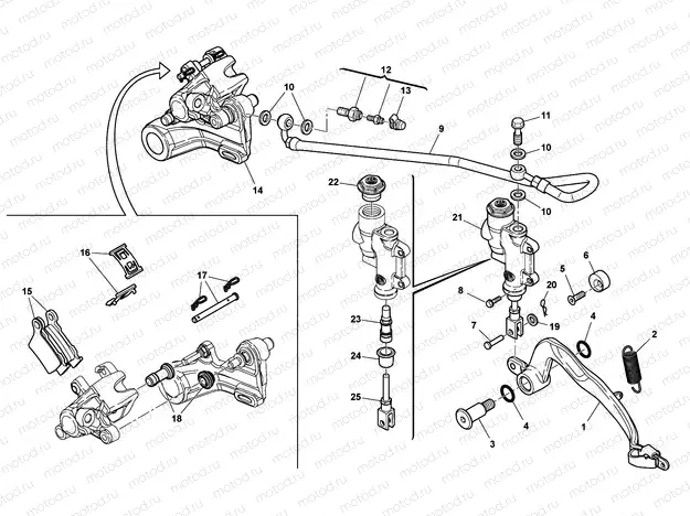 REAR BRAKE SYSTEM