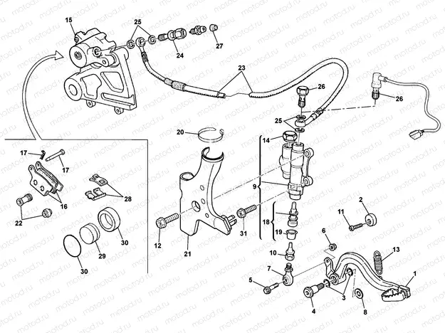 REAR BRAKE SYSTEM