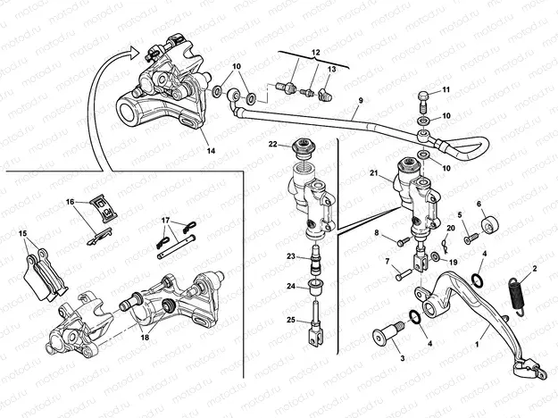 REAR BRAKE SYSTEM