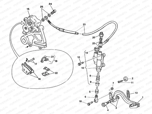 REAR BRAKE SYSTEM