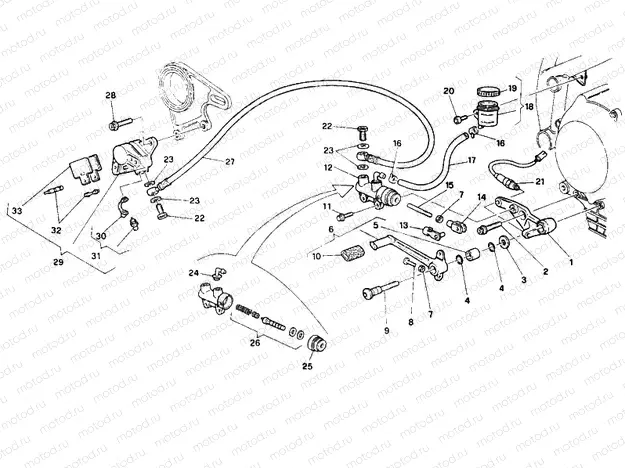 REAR BRAKE SYSTEM » BRAKING SYSTEM
