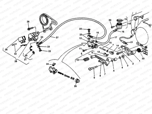 REAR BRAKE SYSTEM » BRAKING SYSTEM