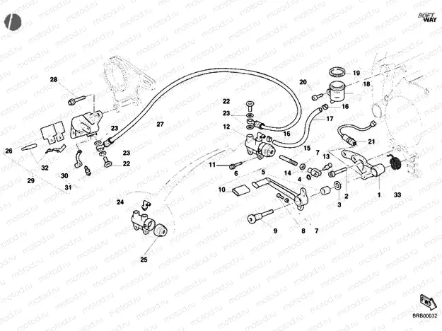 REAR BRAKE SYSTEM » BRAKING SYSTEM