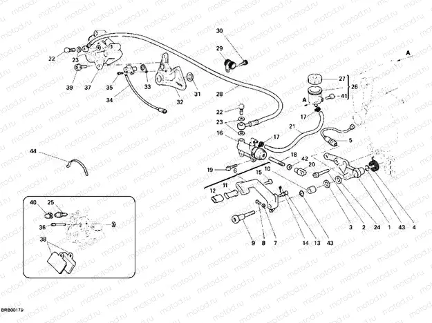 REAR BRAKE SYSTEM » BRAKING SYSTEM