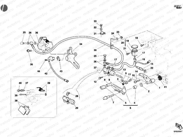 REAR BRAKE SYSTEM » BRAKING SYSTEM