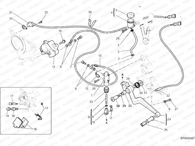 REAR BRAKE SYSTEM » BRAKING SYSTEM