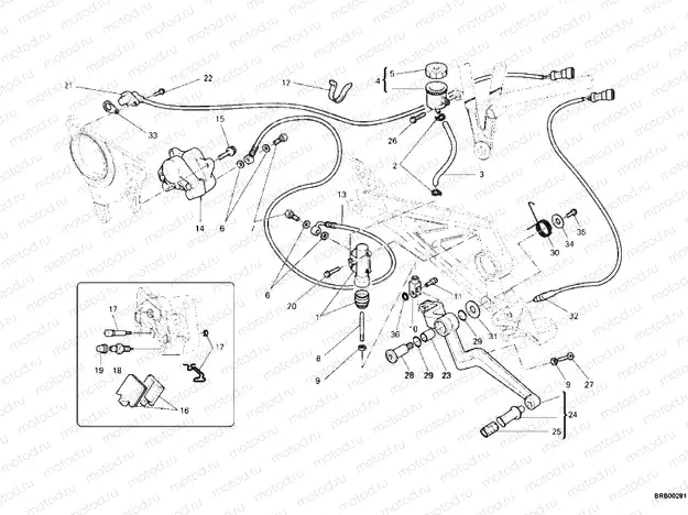 REAR BRAKE SYSTEM » BRAKING SYSTEM
