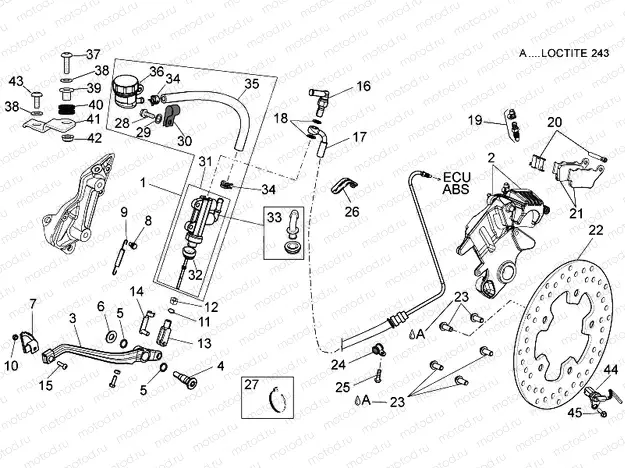 Rear brake system II