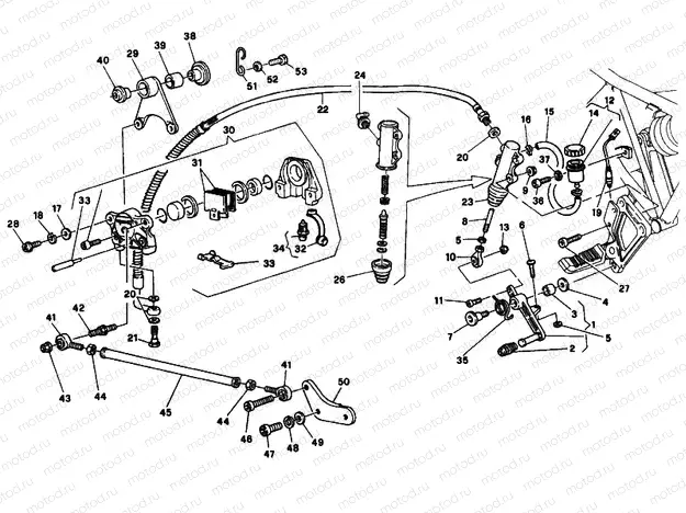 REAR BRAKE SYSTEM OPTIONAL » BRAKING SYSTEM