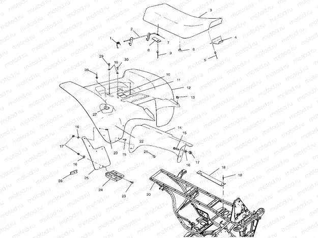 REAR CAB - A00BA38CA (4954835483A006) | REAR CAB - A00BA38CA (4954835483A006)