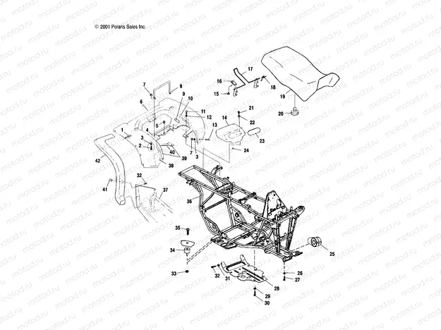 REAR CAB and SEAT - A02CD50AA/AB/FB(4970197019A03) | REAR CAB and SEAT - A02CD50AA/AB/FB(4970197019A03)