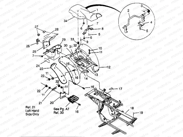 REAR CAB ASSEMBLY 2X4 300 W957530 (4930053005A006) | REAR CAB ASSEMBLY 2X4 300 W957530 (4930053005A006)