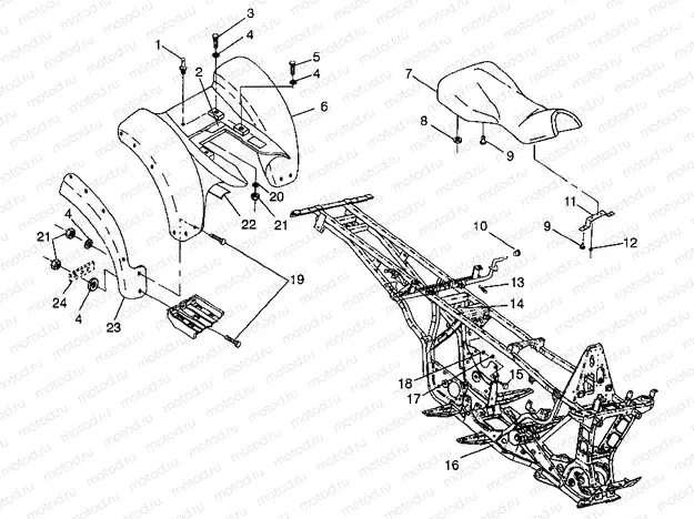 REAR CAB - W97AE42A (4940754075A006) | REAR CAB - W97AE42A (4940754075A006)
