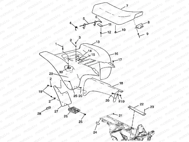 REAR CAB - W98BC50A (4944994499a006) | REAR CAB - W98BC50A (4944994499a006)