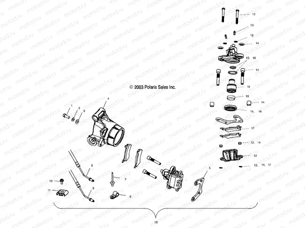 REAR CALIPER - A04CH42AA/AE/AG (4986068606B07) | REAR CALIPER - A04CH42AA/AE/AG (4986068606B07)