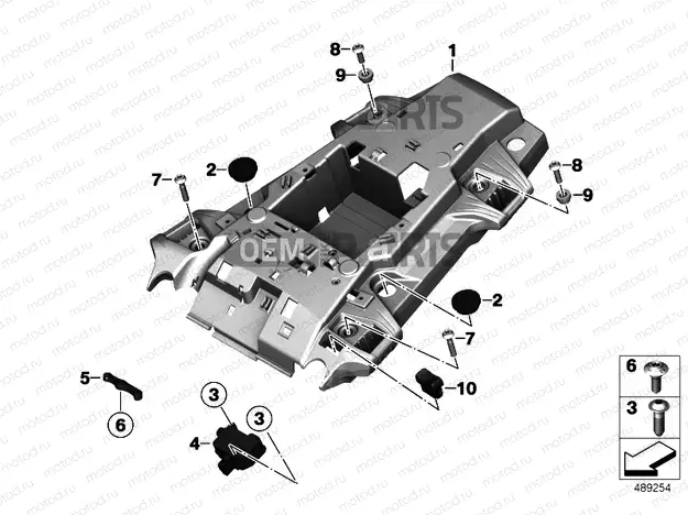 REAR CARRIER PART