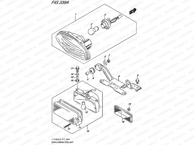 REAR COMBINATION LAMP