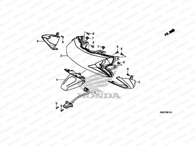 REAR COMBINATION LIGHT / LICENSE LIGHT