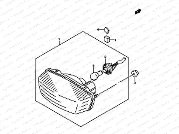 REAR COMBINATION (MODEL K3/K4)