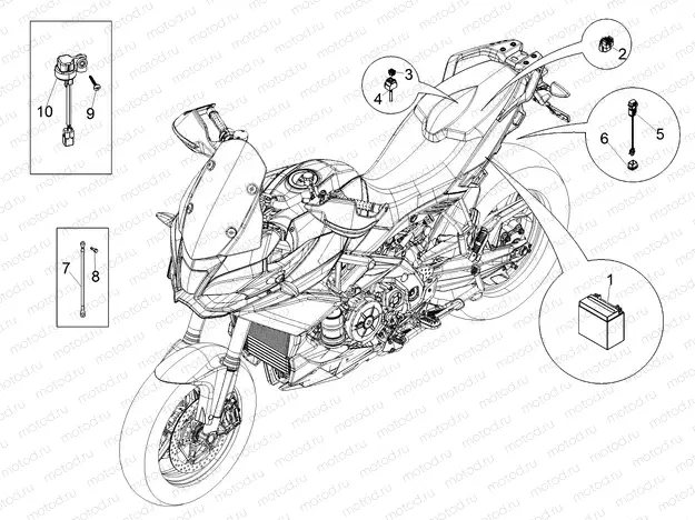 Rear electrical system