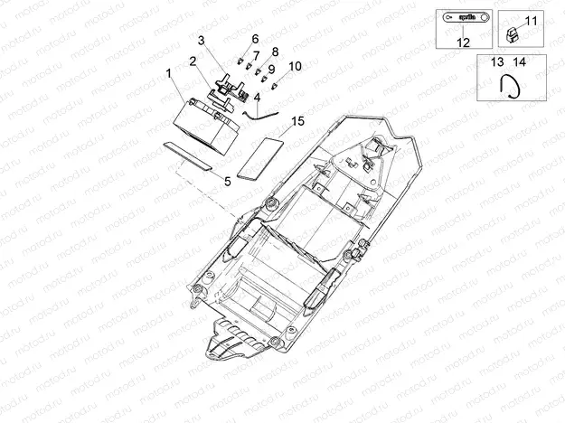 Rear electrical system