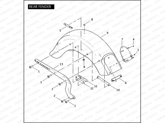 REAR FENDER