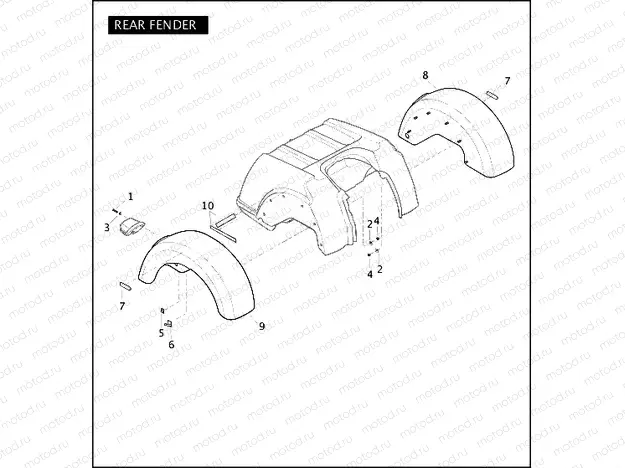 REAR FENDER