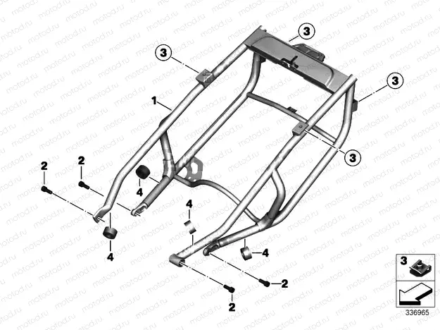REAR FRAME