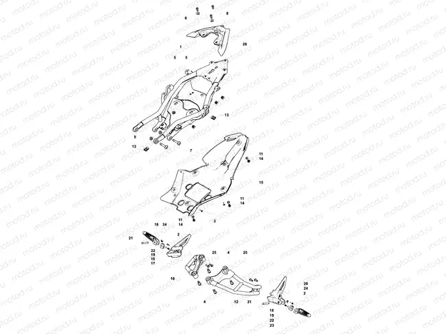 Rear Frame Assembly
