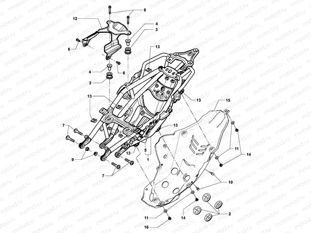 Rear Frame Assembly
