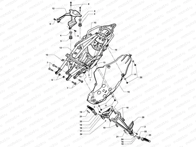 Rear Frame Assembly