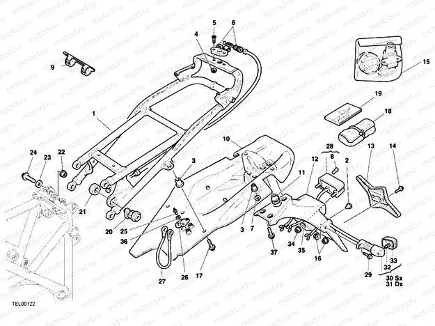 REAR FRAME » FRAME