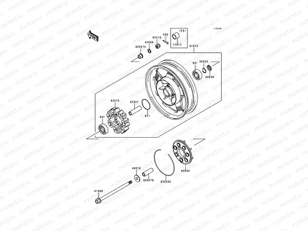 Rear Hub
