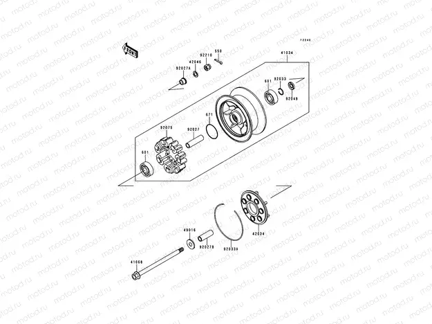 Rear Hub