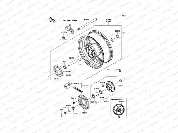 Rear Hub