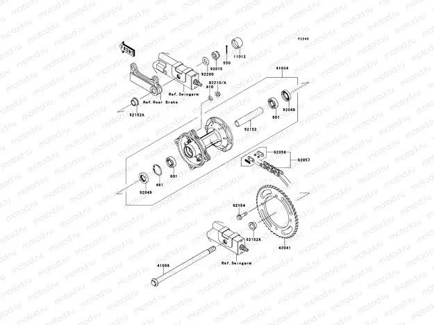 Rear Hub