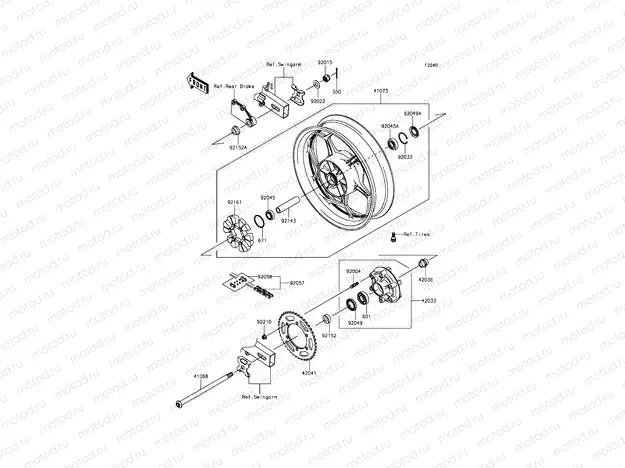 Rear Hub