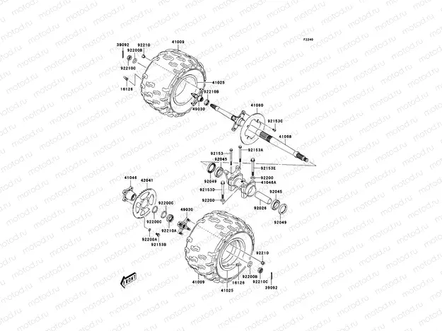 Rear Hub